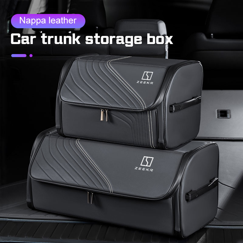 Car Trunk Organizer Foldable Storage Box - Автомобильный органайзер для багажника для ZEEKR