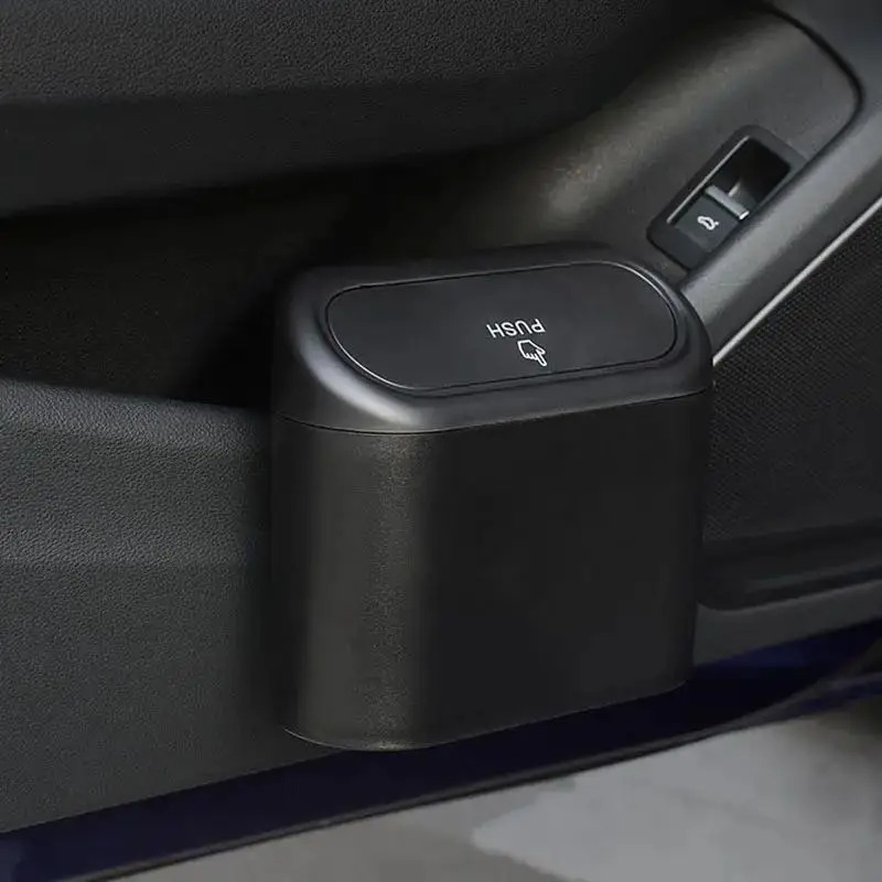 Waterproof Car Trash Can With Lid - Мини-мусорка для автомобиля с откидной крышкой,
