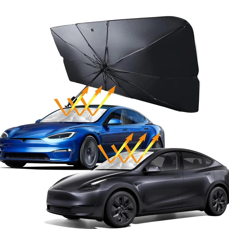 Car Sunshade Windshield Umbrella Foldable - Солнцезащитный зонт-шторка для лобового стекла автомобиля,