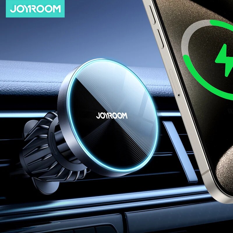 Wireless Car Charger Mount Fast Charging - Joyroom магнитное автомобильное крепление для телефона