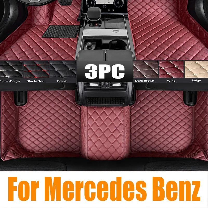 Car Floor Mats Universal Waterproof Leather - Оригинальные автомобильные коврики из ТПЭ для