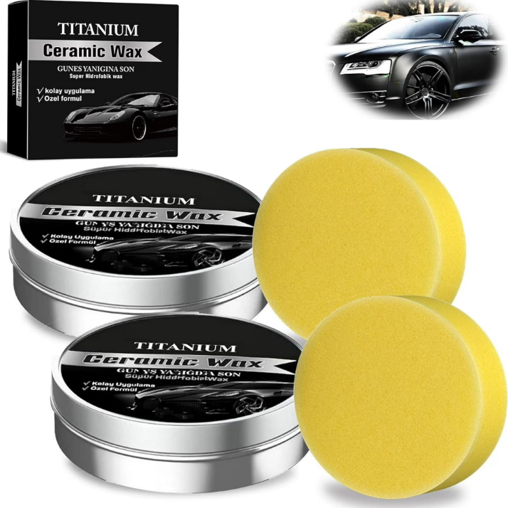 Car Scratch Repair Polishing Wax Paste - Набор для полировки автомобиля: титаново-керамическое восковое