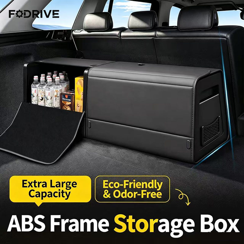Car Trunk Organizer Foldable Storage Box - Органайзер для багажника автомобиля из кожи