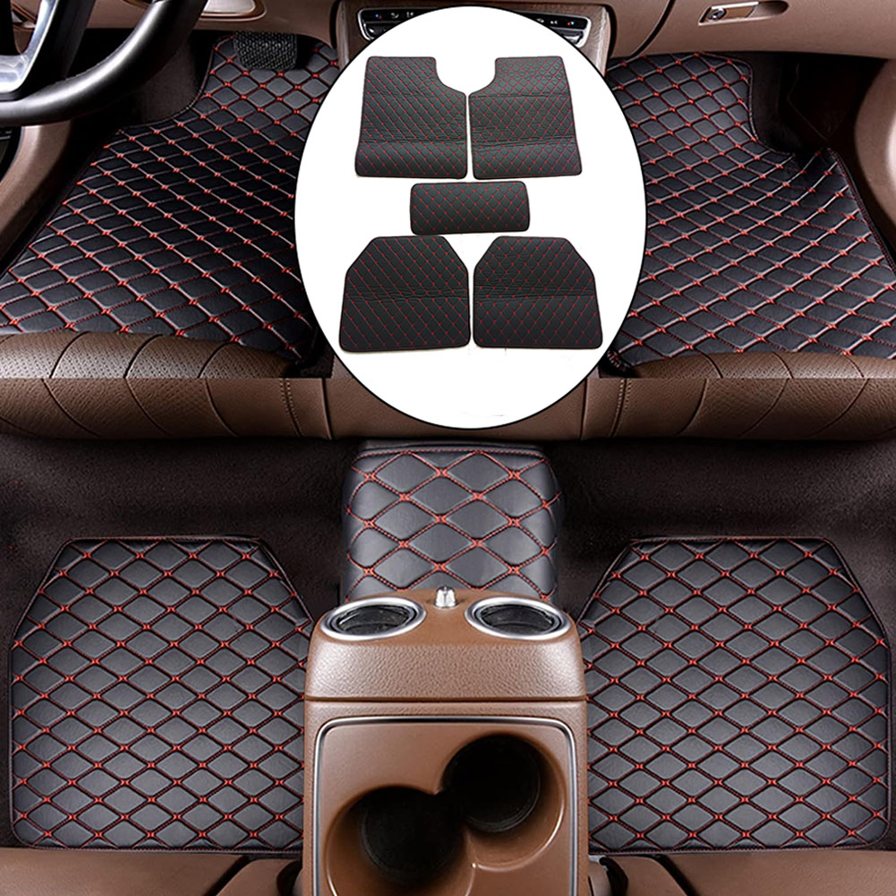 Car Floor Mats Universal Waterproof Leather - Кожаные автомобильные коврики, универсальные водонепроницаемые коврики