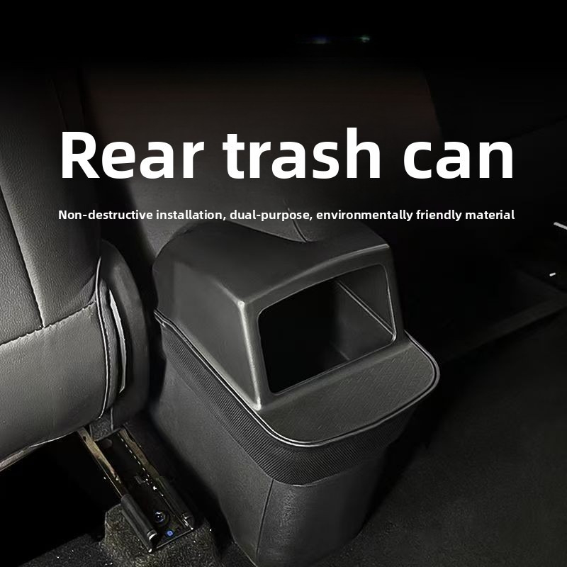 Waterproof Car Trash Can With Lid - Силиконовый органайзер-контейнер для мусора в багажник