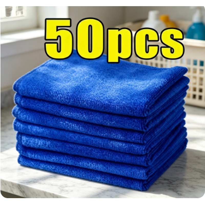 Microfiber Car Drying Towel Super Absorbent - Безворсовые многоразовые салфетки из микрофибры, супер-впитывающие