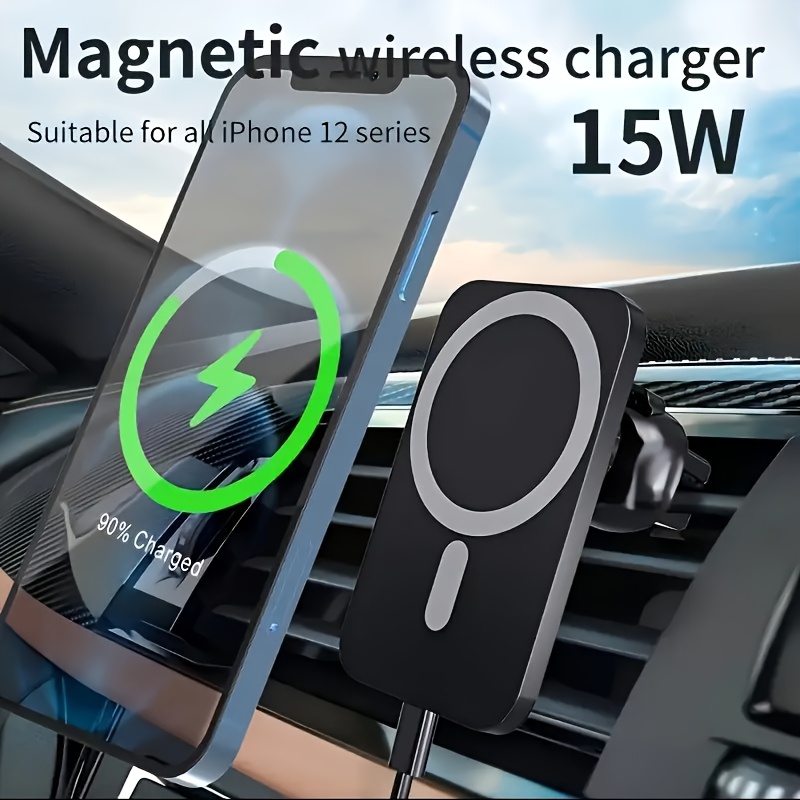 Wireless Car Charger Mount Fast Charging - Магнитное беспроводное зарядное устройство для автомобиля