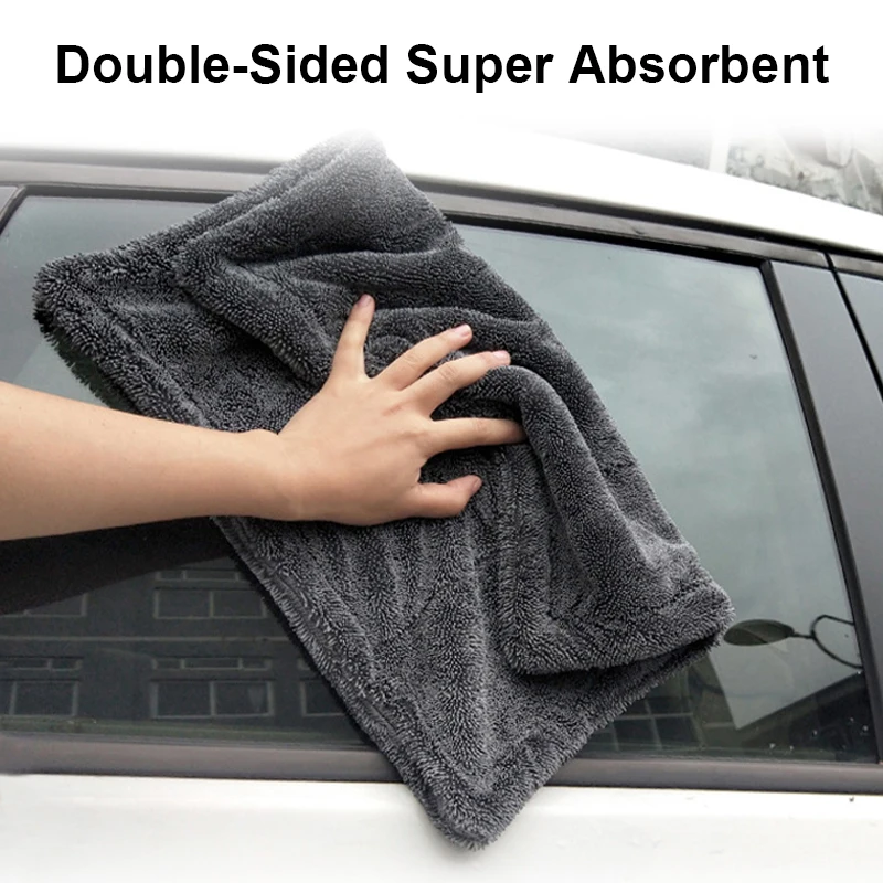 Microfiber Car Drying Towel Super Absorbent - 1-3 шт. Супервпитывающие быстросохнущие полотенца из