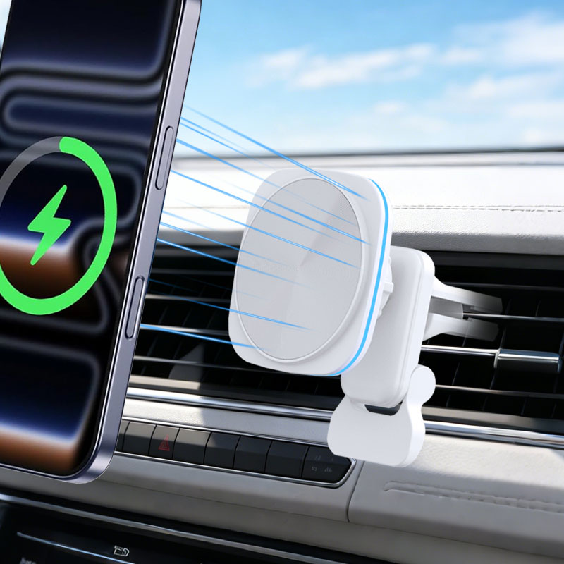 Magnetic Phone Holder For Car Vent - Беспроводное магнитное автомобильное зарядное устройство 15