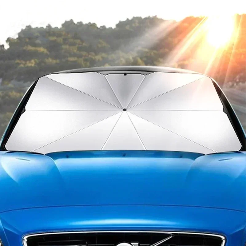 Car Sunshade Windshield Umbrella Foldable - Солнцезащитный зонт для автомобиля, складной, для