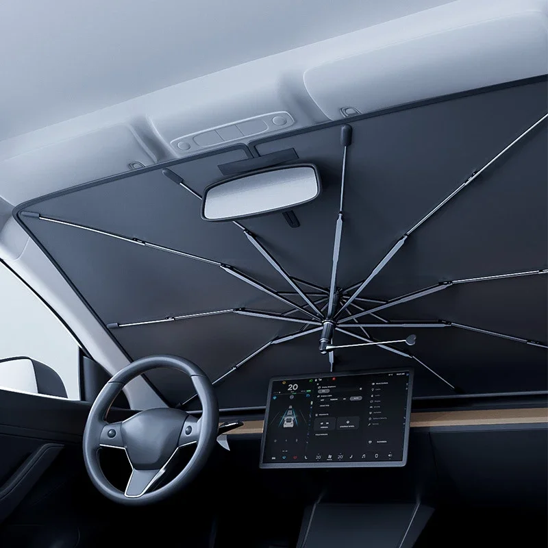 Car Sunshade Windshield Umbrella Foldable - Складной солнцезащитный зонт для лобового стекла
