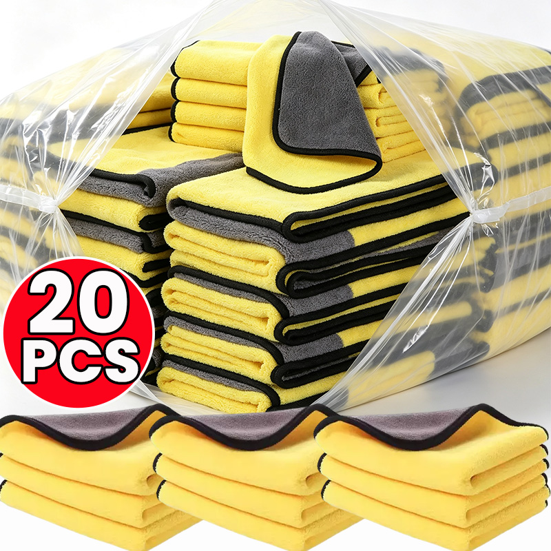 1/20 шт. Салфетки из микрофибр – обзор и цена Microfiber Car Drying Towel Super Absorbent