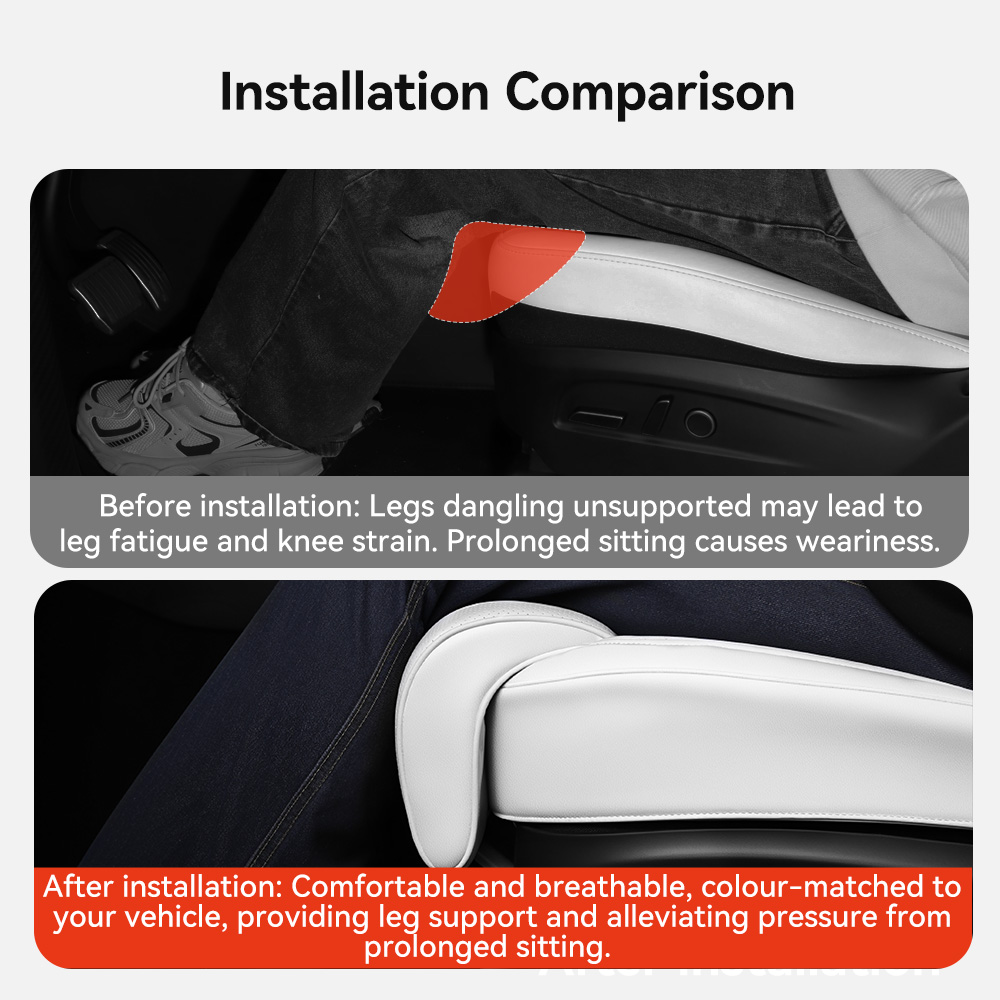 YZ Для Tesla 2026 Model Y Juni – обзор и цена Memory Foam Car Neck Pillow Lumbar Support