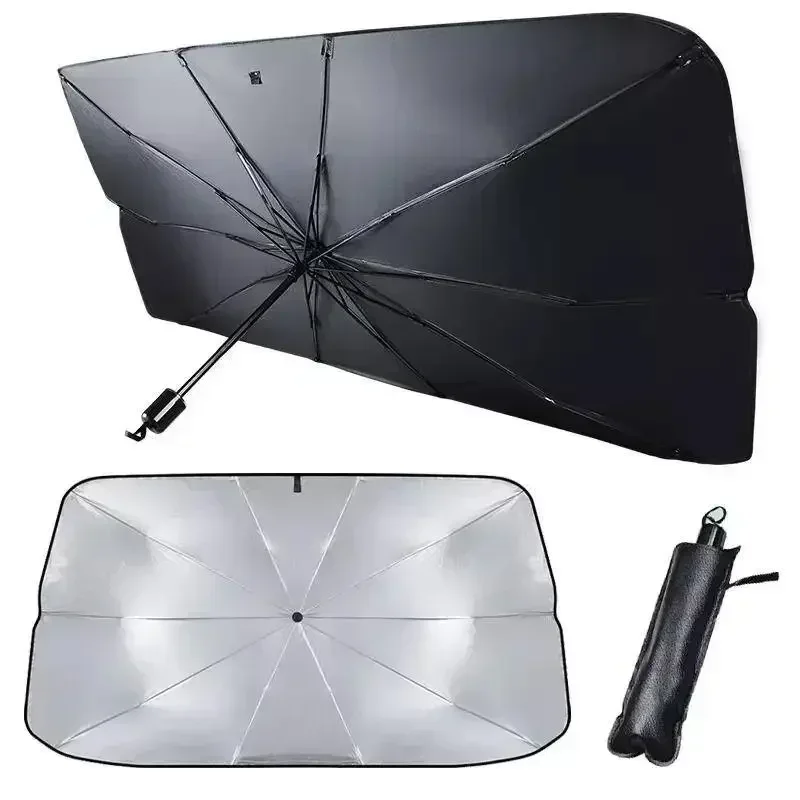 Многофункциональный удобный ск – обзор и цена Car Sunshade Windshield Umbrella Foldable