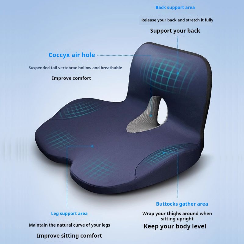 Автомобильное основное сиденье – обзор и цена Memory Foam Car Neck Pillow Lumbar Support