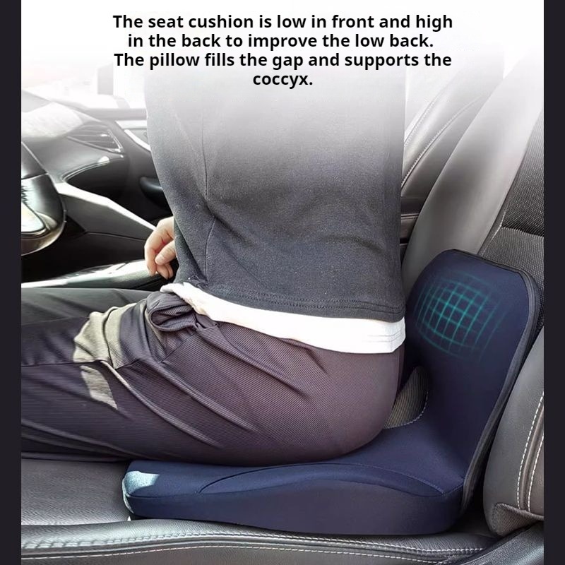 Автомобильное основное сиденье – обзор и цена Memory Foam Car Neck Pillow Lumbar Support