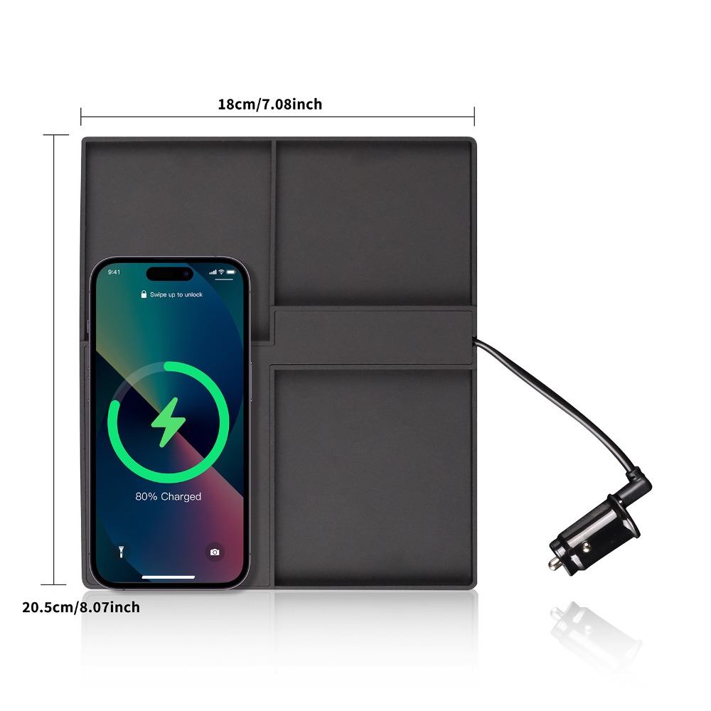 Автомобильное беспроводное зар – обзор и цена Wireless Car Charger Mount Fast Charging