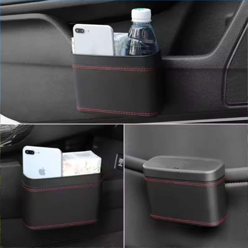 Маленький портативный автомоби – обзор и цена Waterproof Car Trash Can With Lid