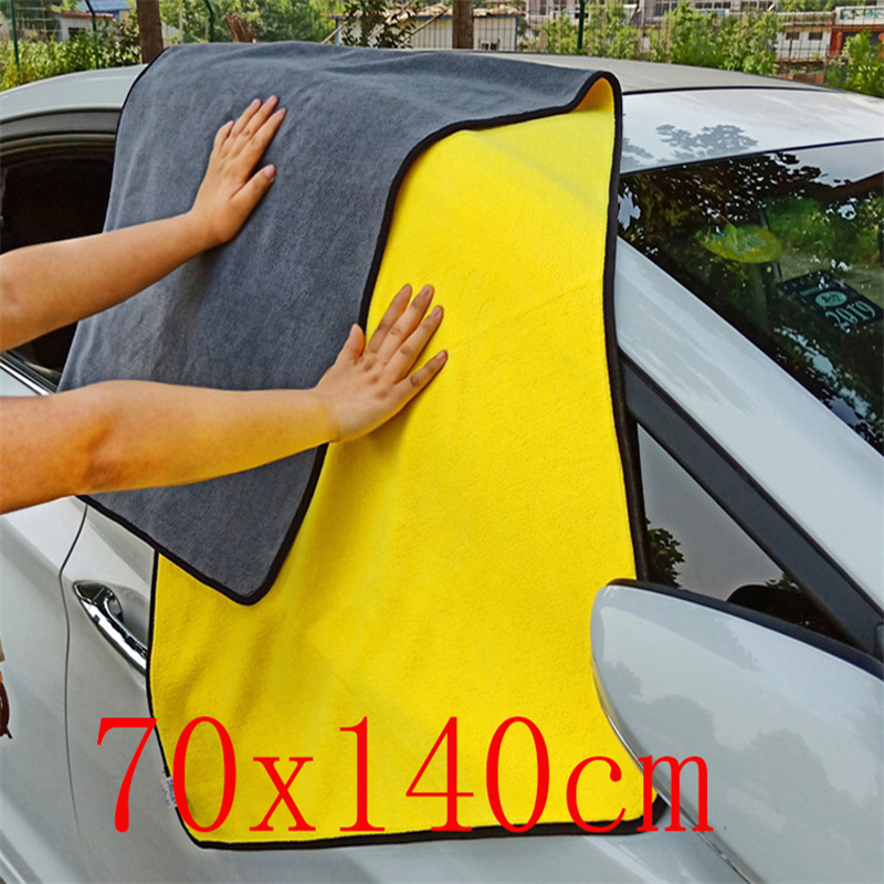 Большое полотенце из микрофибр – обзор и цена Microfiber Car Drying Towel Super Absorbent