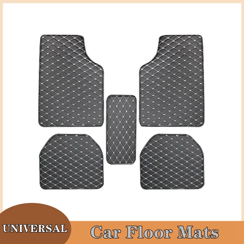 Автомобильные коврики, 5 шт.,  – обзор и цена Car Floor Mats Universal Waterproof Leather