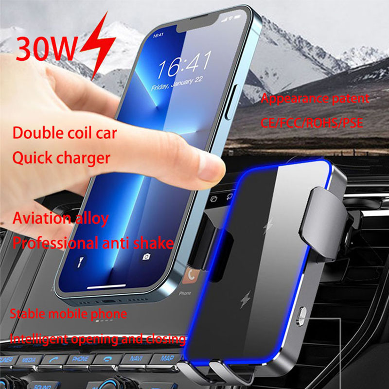 Беспроводное зарядное устройст – обзор и цена Magnetic Phone Holder For Car Vent
