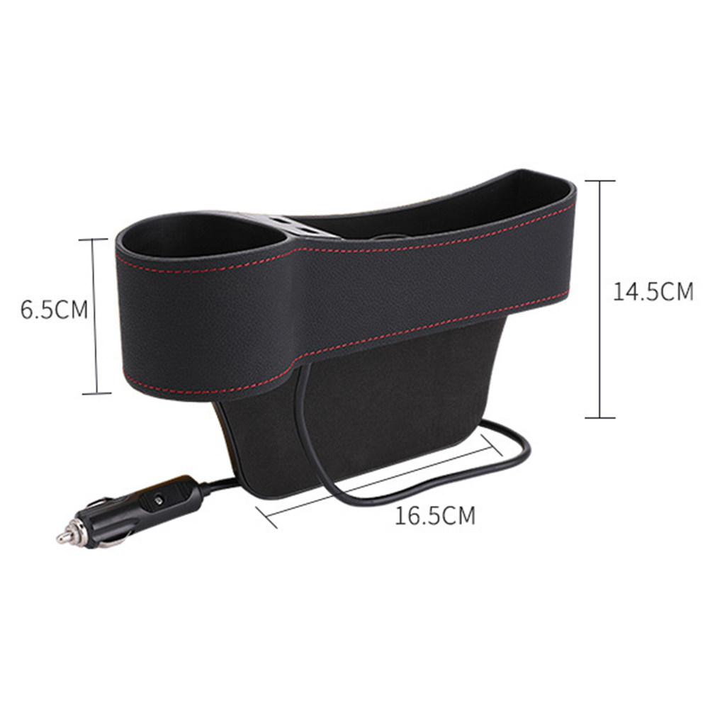 Органайзер для хранения в зазо – обзор и цена Seat Gap Filler Organizer With Usb Charger