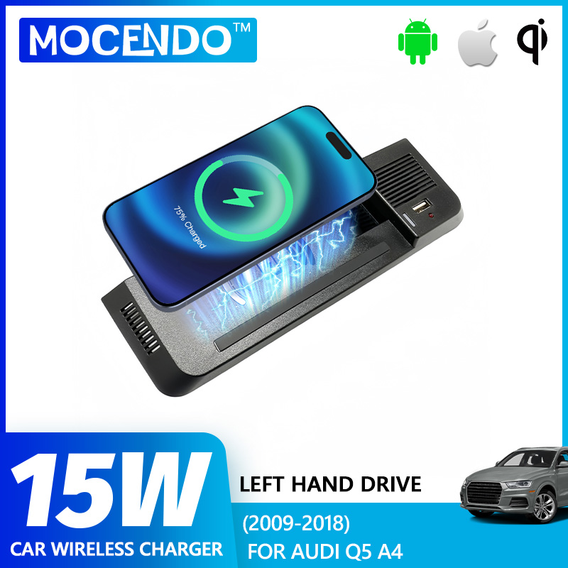 Быстрое беспроводное зарядное  – обзор и цена Wireless Car Charger Mount Fast Charging
