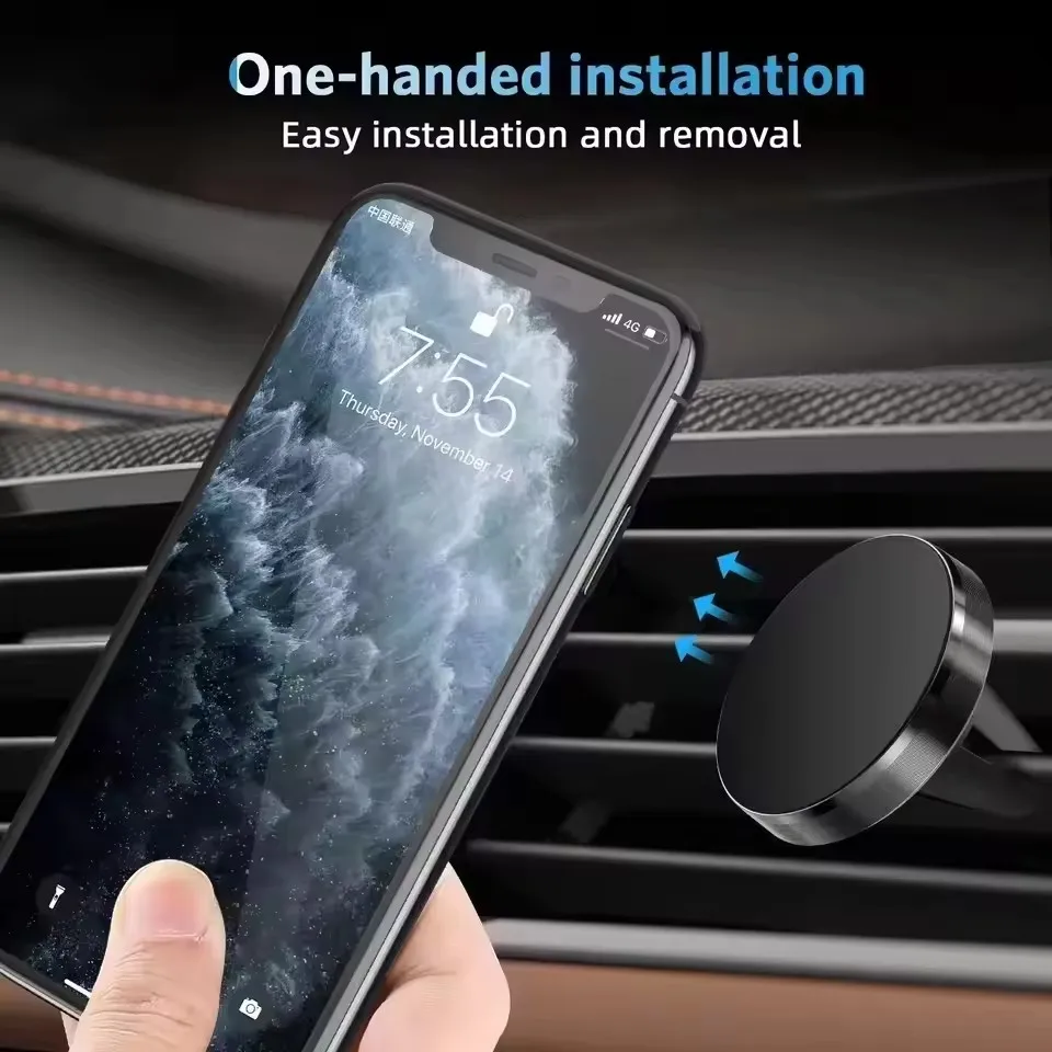 Магнитный автомобильный держат – обзор и цена Magnetic Phone Holder For Car Vent