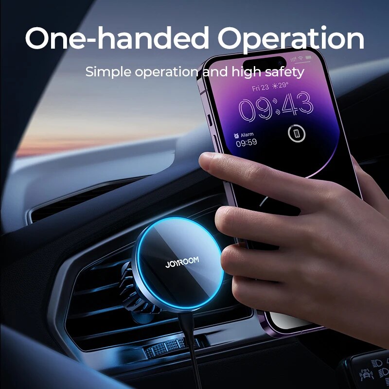 Joyroom магнитное автомобильно – обзор и цена Wireless Car Charger Mount Fast Charging
