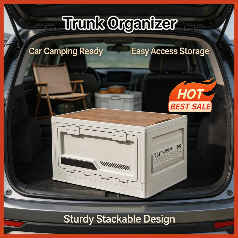 Уличный ящик для хранения, скл – обзор и цена Car Trunk Organizer Foldable Storage Box
