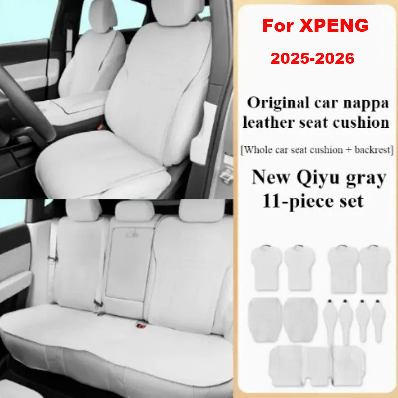 Новые чехлы для сидений Xpeng  – обзор и цена Leather Car Seat Covers Full Set Universal