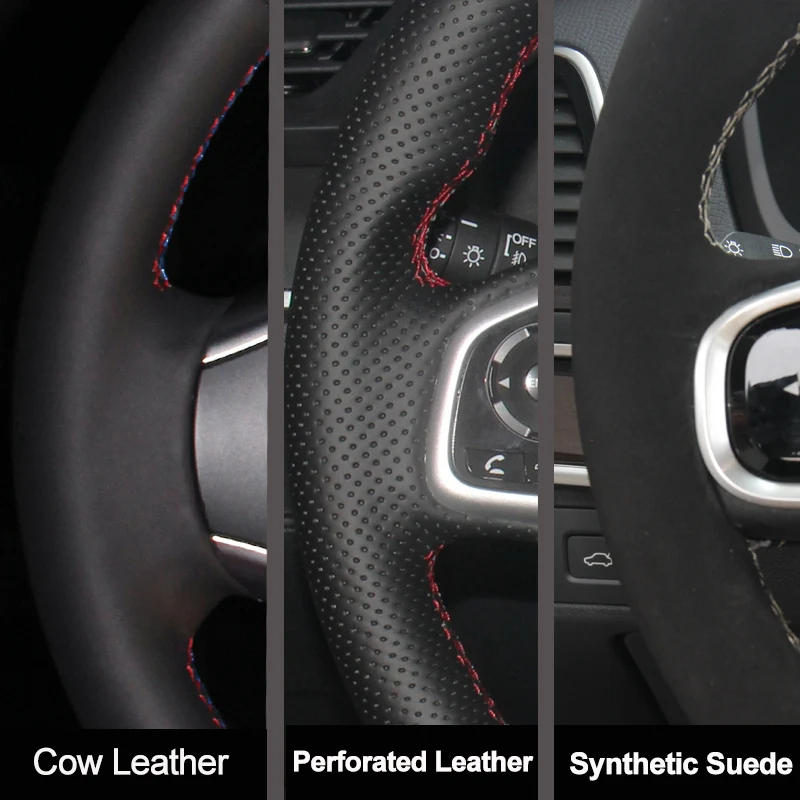 Для Hyundai Elantra 4 2016-201 – обзор и цена Car Steering Wheel Cover Anti Slip Breathable