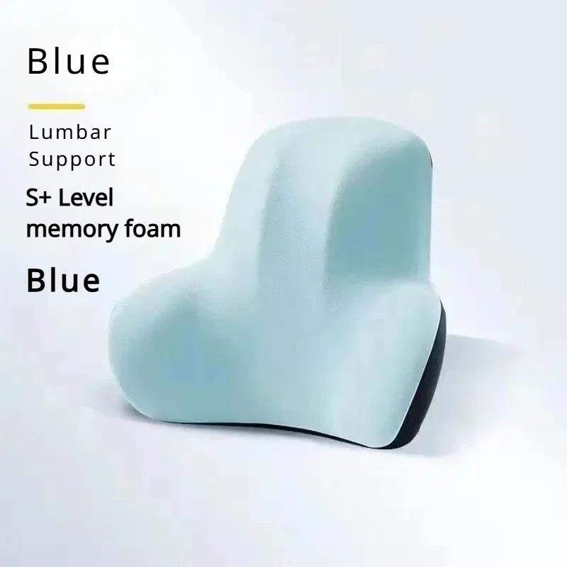 Улучшенная ортопедическая поду – обзор и цена Memory Foam Car Neck Pillow Lumbar Support