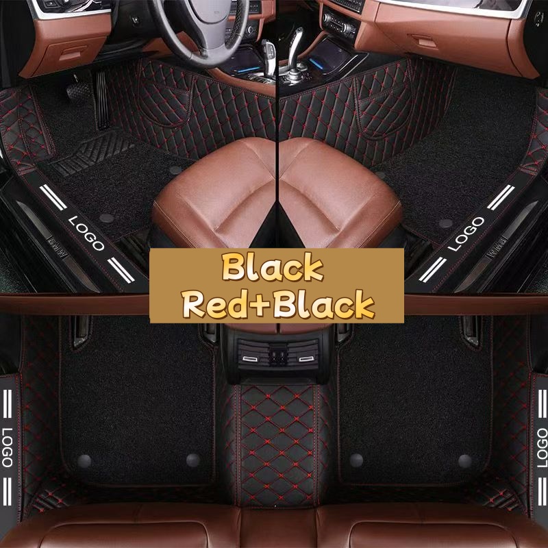 Роскошные водонепроницаемые ав – обзор и цена Car Floor Mats Universal Waterproof Leather
