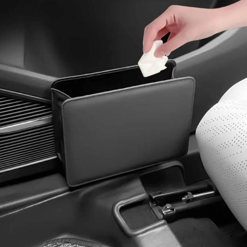 Автомобильный мусорный бак, дв – обзор и цена Waterproof Car Trash Can With Lid