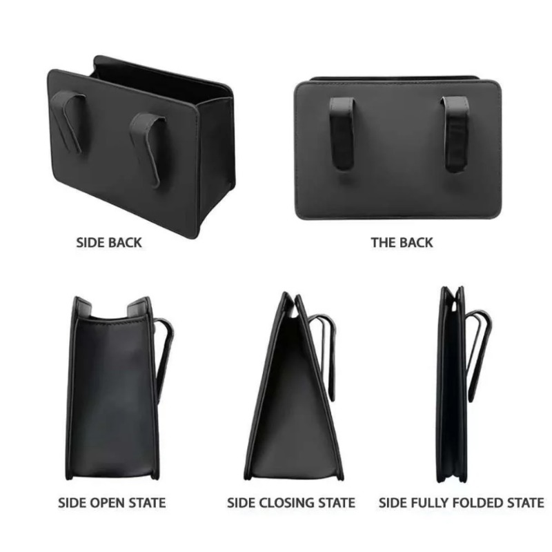 Автомобильный мусорный бак, дв – обзор и цена Waterproof Car Trash Can With Lid