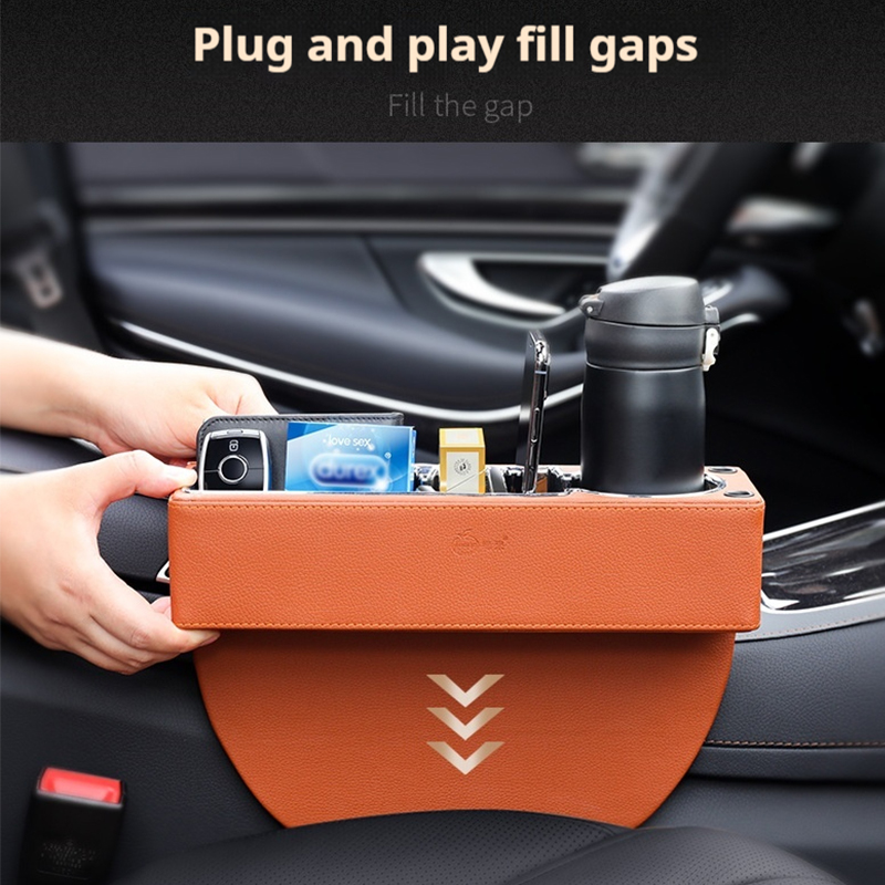 Автомобильный Органайзер с дер – обзор и цена Seat Gap Filler Organizer With Usb Charger