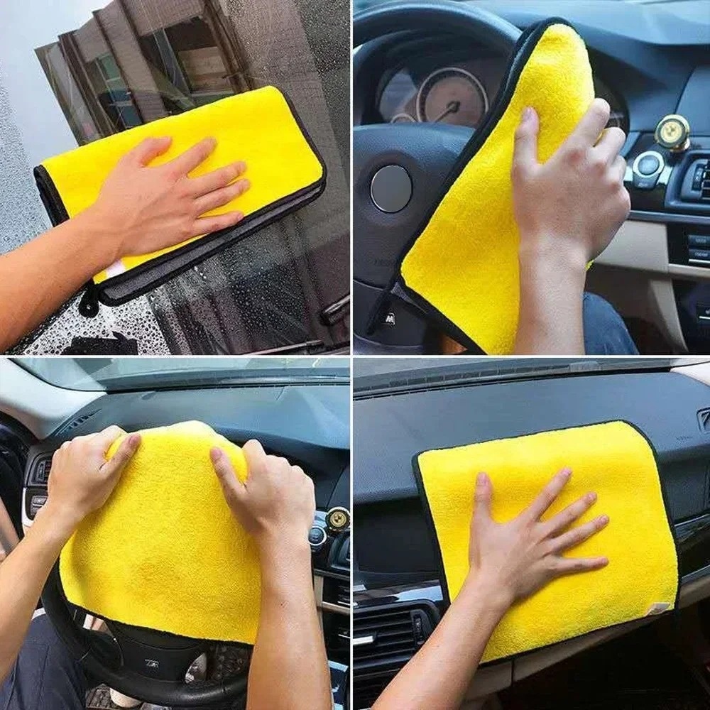 Оптовые двусторонние автомобил – обзор и цена Microfiber Car Drying Towel Super Absorbent