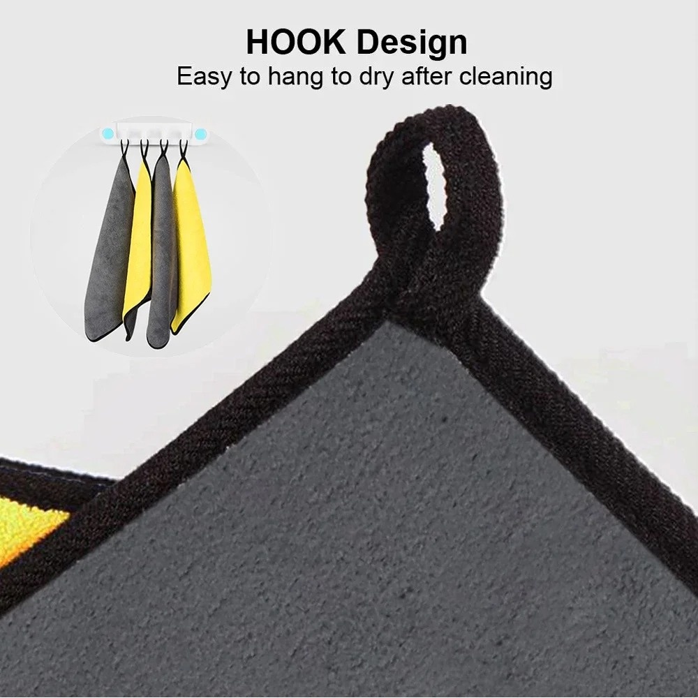 Оптовые двусторонние автомобил – обзор и цена Microfiber Car Drying Towel Super Absorbent