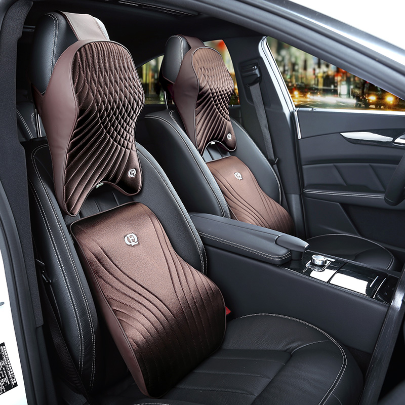 Подушка из пены с эффектом пам – обзор и цена Memory Foam Car Neck Pillow Lumbar Support