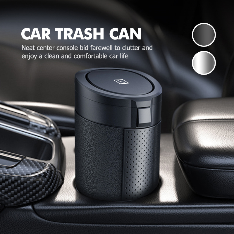 Автомобильный контейнер для му – обзор и цена Waterproof Car Trash Can With Lid