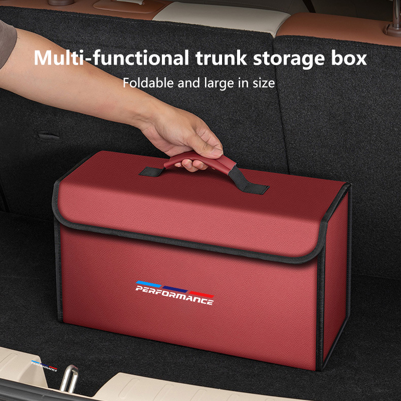 Кожаный органайзер для багажни – обзор и цена Car Trunk Organizer Foldable Storage Box