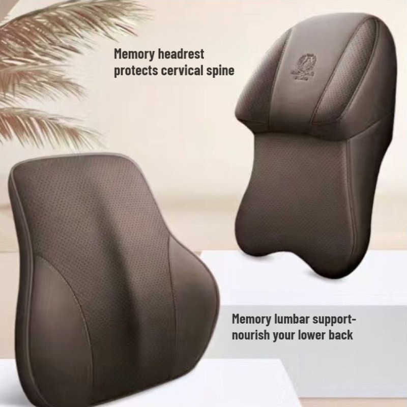 Новый универсальный минималист – обзор и цена Memory Foam Car Neck Pillow Lumbar Support