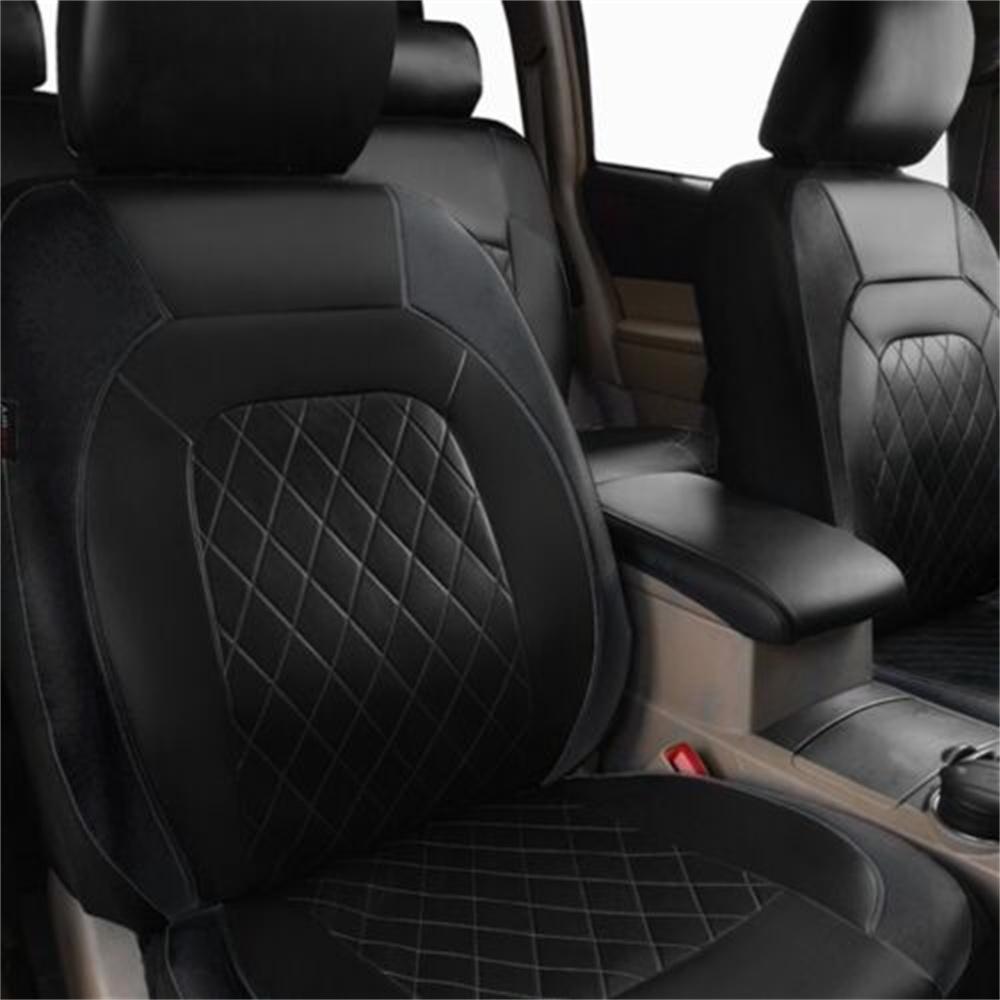 Универсальный набор чехлов на  – обзор и цена Leather Car Seat Covers Full Set Universal