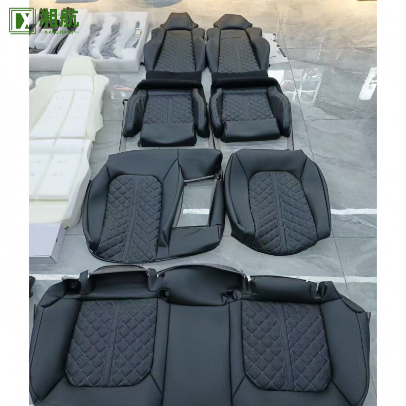 Подходит для Audi, роскошный д – обзор и цена Leather Car Seat Covers Full Set Universal