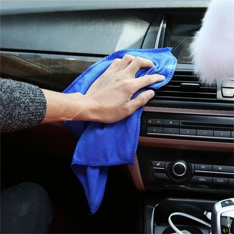 10/200 шт., полотенца из микро – обзор и цена Microfiber Car Drying Towel Super Absorbent
