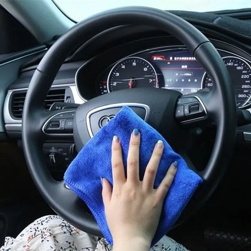 10/200 шт., полотенца из микро – обзор и цена Microfiber Car Drying Towel Super Absorbent