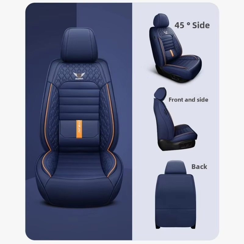 Роскошные чехлы на сиденья авт – обзор и цена Leather Car Seat Covers Full Set Universal