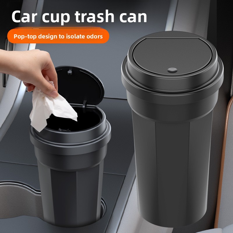Автомобильный мусорный бак-орг – обзор и цена Waterproof Car Trash Can With Lid