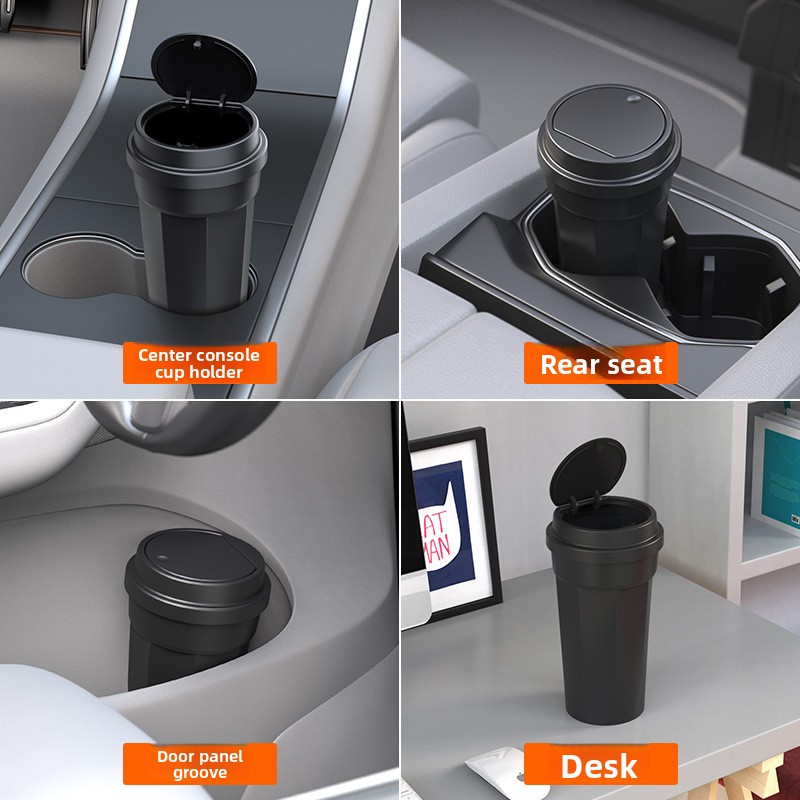 Автомобильный мусорный бак-орг – обзор и цена Waterproof Car Trash Can With Lid